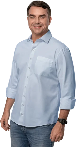 Flávio Bolsonaro, corpo inteiro
