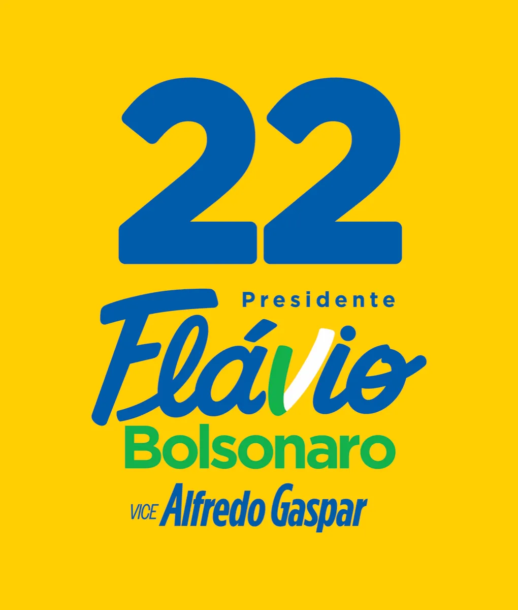 Marca sobre fundo amarelo